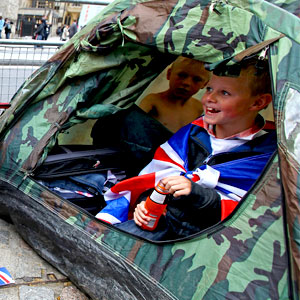 Royal Wedding, Spectators Royal Wedding, Spectators
